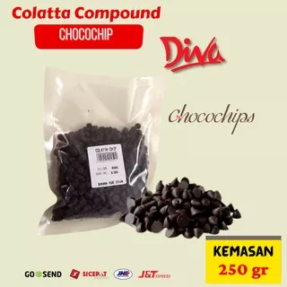 Colatta Chocochip 250gr / Colatta Choco Chip Compound