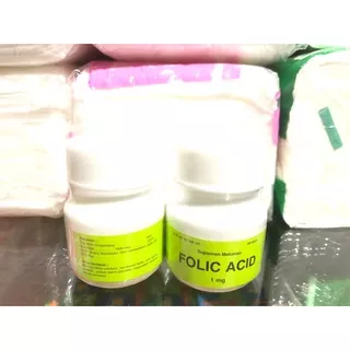 Asam Folat Folic Acid 1mg (100 tablet) / 1000mcg