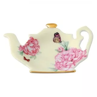 Royal Albert Miranda Kerr Joy Tea Tip Ceramic wadah teh tea bag rest