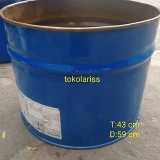 (BISA COD) Tong sampah Besi / Drum GRATIS ONGKIR Kode 842