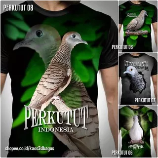Kaos Burung PERKUTUT KUNGMANIA Indonesia | Kicau Mania | Perkutut Katuranggan Perkutut BANGKOK