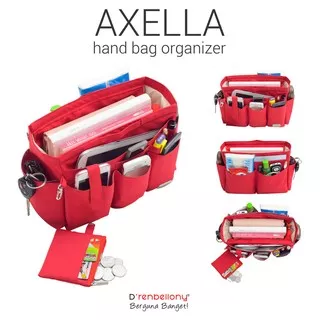 D`renbellony Axella Handbag Organizer - Red | Bag Organizer | Tas organizer ringan | Dalaman tas