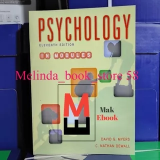 Buku psychology in modules 11e , david
