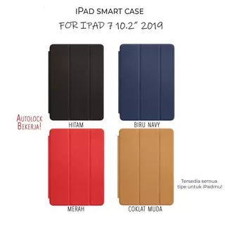 iPad 7 8 Gen 7th 8th Generation 10.2 Inch 2019 Smart Autolock Leather Flip Book Cover Case Casing