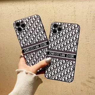 Case iPhone 13 12 11 Pro X XR XS Max SE 2020 6 6S 7 8 Plus Soft Straight Cube Printed Phone Case Motif Fashion Letter Dio