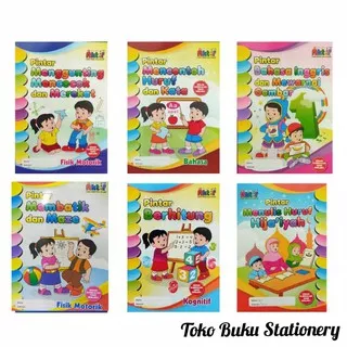 Paket 6 Buku Pintar Aktifitas TK PAUD - Lingkar Media