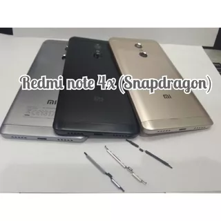 BACKDOOR XIAOMI REDMI NOTE 4X/XIAOMI REDMI NOTE 4X SNAPDRAGON KESING CASING HOUSING TUTUP BELAKANG ORI