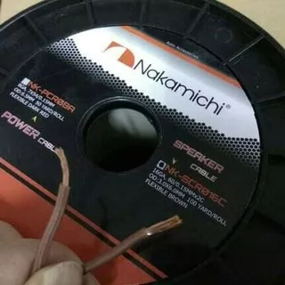 KABEL SPEAKER NAKAMICHI 16 AWG - 16AWG DIJUAL PERMETER HIQH QUALITY