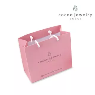 Cocoa Jewelry Paper Bag Wanita Korea