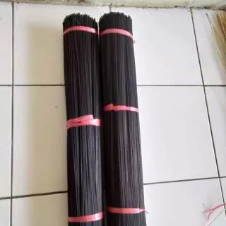 Ruji bambu diameter 2mm/60cm hitam doff jeruji sangkar isi 1000