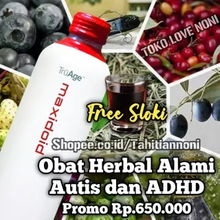 TNM Maxidoid Free Sloki Obat Herbal Alami Autis ADHD