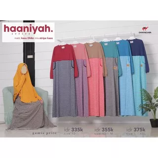 Gamis Kaos Dewasa DHIKR SABR HAANIYAH SERIES