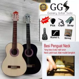 Gitar Akustik Nylon Ukuran 3/4  Gitar Nilon 3/4