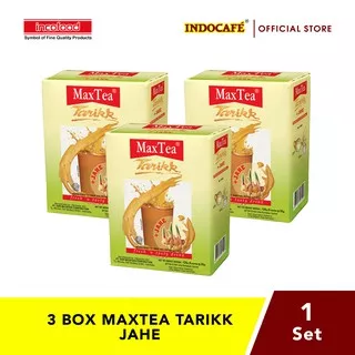 MaxTea Tarikk Jahe (3 Box)