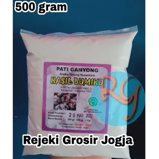 Tepung PATI GANYONG kemasan 500 Gram/Bubuk PATI GANYONG kemasan 500 gram