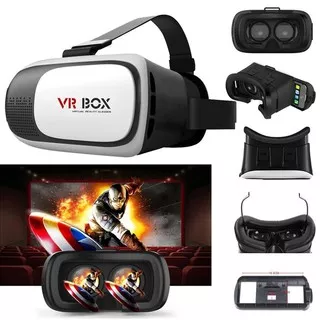 Virtual 3D Reality Glasses VR Box Smartphone - Kacamata 3D Cardboard ZS