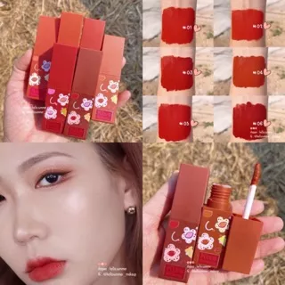 [ORIGINAL THAILAND] Kiss Beauty Flower Lips Matte Lipstick