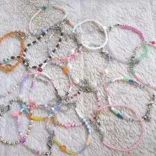 [ Candi Pearl bracelet ] Limited stock | gelang korean style| mutiara air tawar | gelang manik mute | fashion Korea bracelet gelang |elang manik lucu | Mote mute manik beads bead | gelang viral tiktok