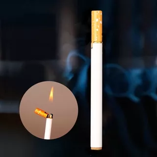 OLOEY Korek Api Gas Lighter Desain Rokok Filter - White