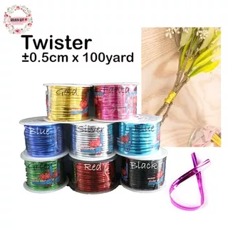 PITA KAWAT PENGIKAT SOUVENIR WARNA/TWIST TIE/KAWAT METALIK