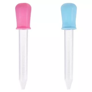 Pipet Tetes Plastik 5ml / Pipet Drop Obat / Pipet Tetes Pink, PiPet Tetes Biru