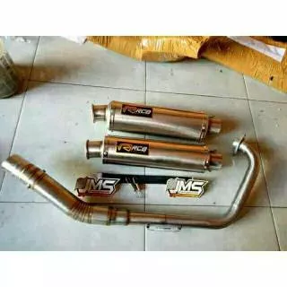 Knalpot rcb for satria fu .vixion .tiger .sonic dll