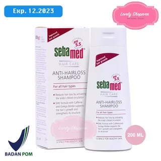 SEBAMED ANTI HAIRLOSS HAIR LOSS SHAMPOO 200 ML 200ML RAMBUT RONTOK