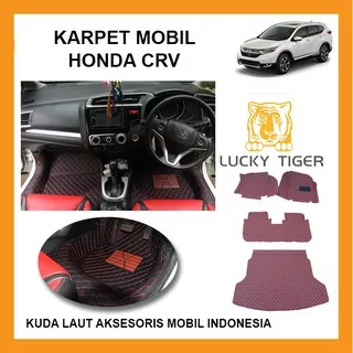 Karpet Mobil Lucky Tiger Honda Crv 2012-2017 Full Bagasi