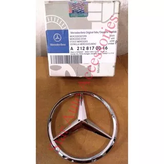 Emblem / Lambang Bagasi Bintang Mercedes Benz W212 Original