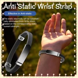 Bluelans Winter Portable Universal Adjustable Anti-Static Wristband Wrist Strap Bracelet