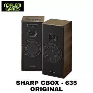 SPEAKER AKTIF SHARP CBOX 635 BLUETOOTH ORIGINAL