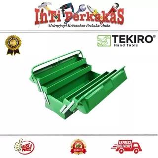 Tool Box Besi 3 Susun Tekiro Original Produk /Box alat /Tempat Perkakas