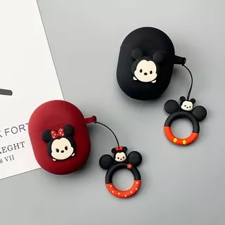 Casing Soft Case Silikon Motif Mickey / Minnie Mouse Untuk Xiaomi Redmi airdots 3 Pro