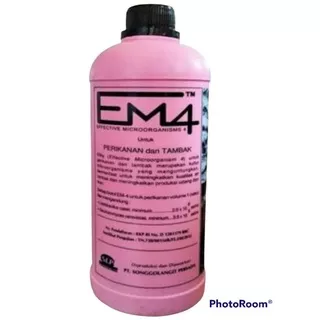 EM4 pupuk organik cair untuk perikanan dan tambak 1L 1 liter