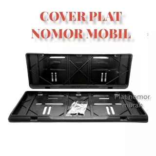 cover plat nomor mobil 2pcs kotak Plat nomor mobil