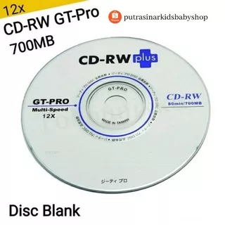 CD RW PLUS GT PRO / CD KOSONG / CD COMPACT / CD BLANK MURAH