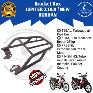 B&C - Bracket Breket Braket Behel Begel Box Belakang Motor Yamaha Jupiter Z Lama Burhan Tebal Murah / Rak Keranjang Box Belakang Yamaha Jupiter Z Lama New