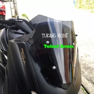 Visor nmax 2020 ocito cyborg tameng nmax 2020 Maxshield cyborg hitech flyscreen ocito 4