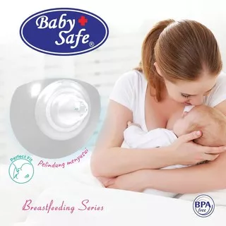 Nipple shield silicone Baby safe penyambung puting ibu menyusui ASI