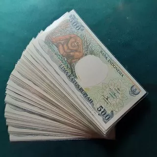 uang kuno 500 rupiah orang utan 1992