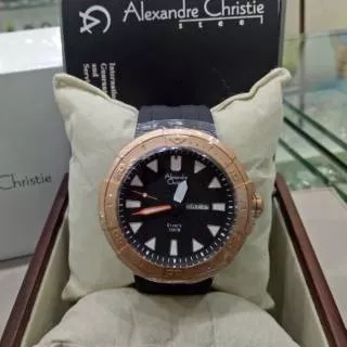 [Murah] Alexandre Christie AC 6427 Jam Tangan Selam Original