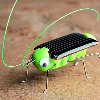 Mainan Edukasi Robot Belalang Tenaga Surya Solar Energy Grasshopper