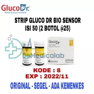 Strip Gula Darah Gluco Dr AGM 2100 GlucoDr AGM-2100 Bio Sensor