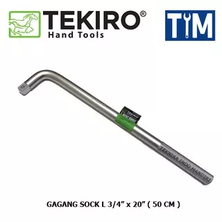 TEKIRO Gagang Sock L ukuran 3/4 x 20 ( 50 CM ) / Offset Handle 3/4 x 20