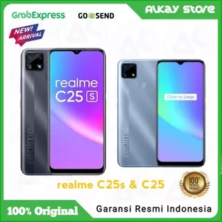 Realme C25s 4/128 & 4/64 - Realme C25 4/64 & 4/128 - Garansi Resmi 1 Tahun