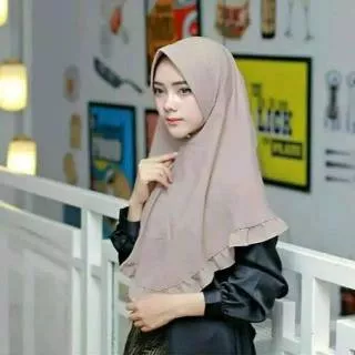 JILBAB KHIMAR PET REMPEL DIAMOND SIMPEL HIJAB INSTAN