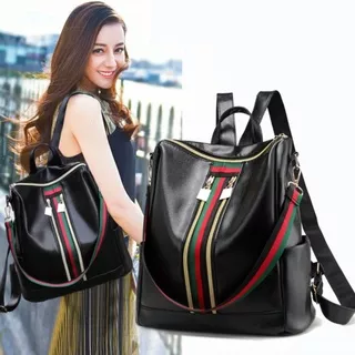 Ransel Mini Wanita Impor Trendy Korea Backpack BP53 Tas Ransel Backpack Wanita Import Double D5G6