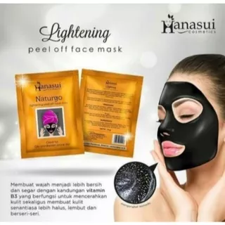 Masker Wajah Masker Arang Hanasui Naturgo