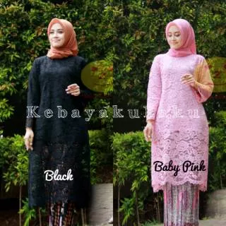 SET. BAJU KURUNG BROKAT KINANTI BLACKBPINK