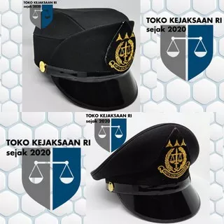 TOPI PED PDU KEJAKSAAN RI PET PRIA WANITA TOPI PDUK PDUB UPACARA GOLONGAN II 2